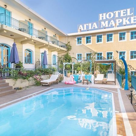 Agia Markella Hotel Vrontádos Buitenkant foto