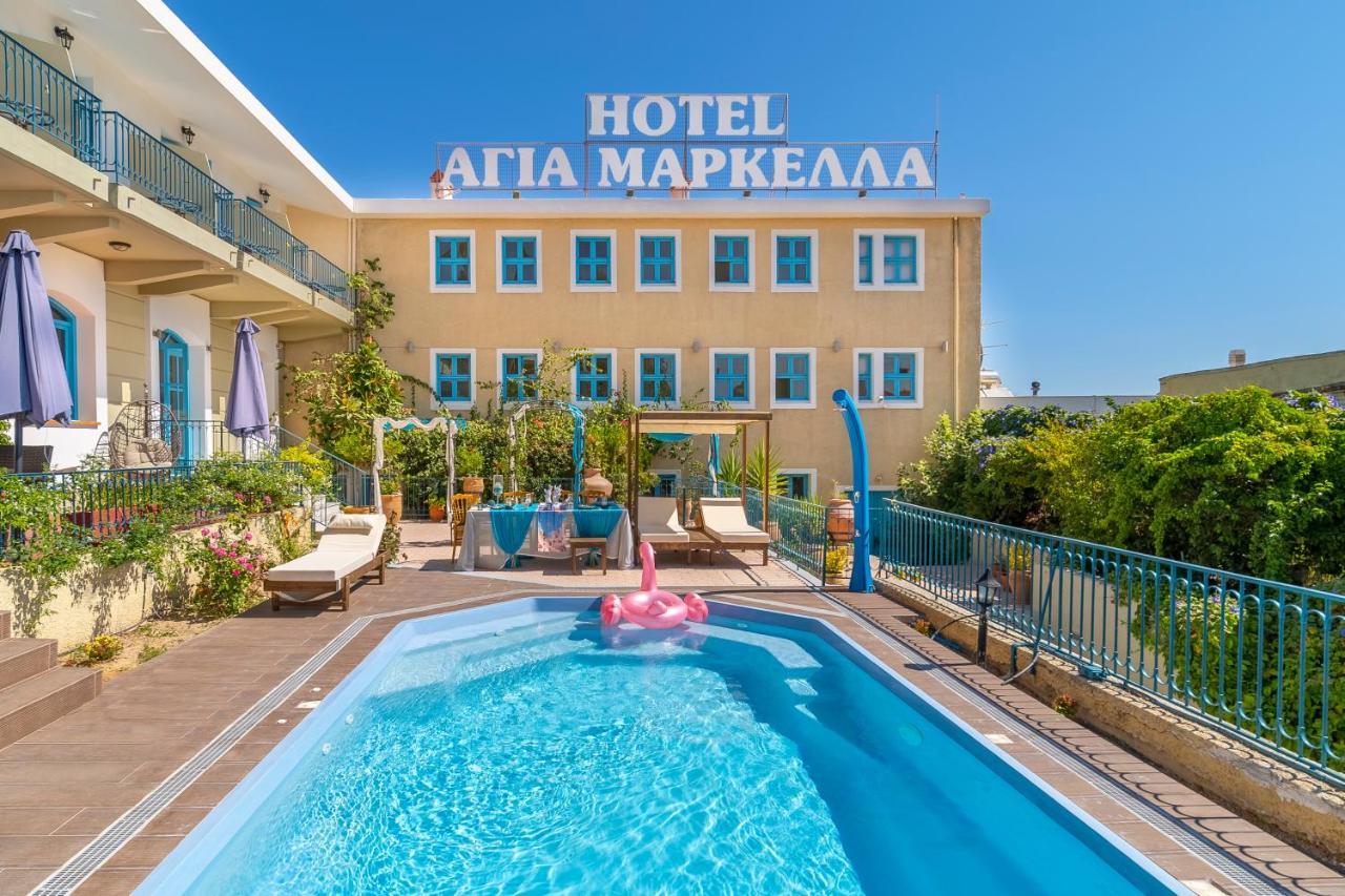 Agia Markella Hotel Vrontádos Buitenkant foto