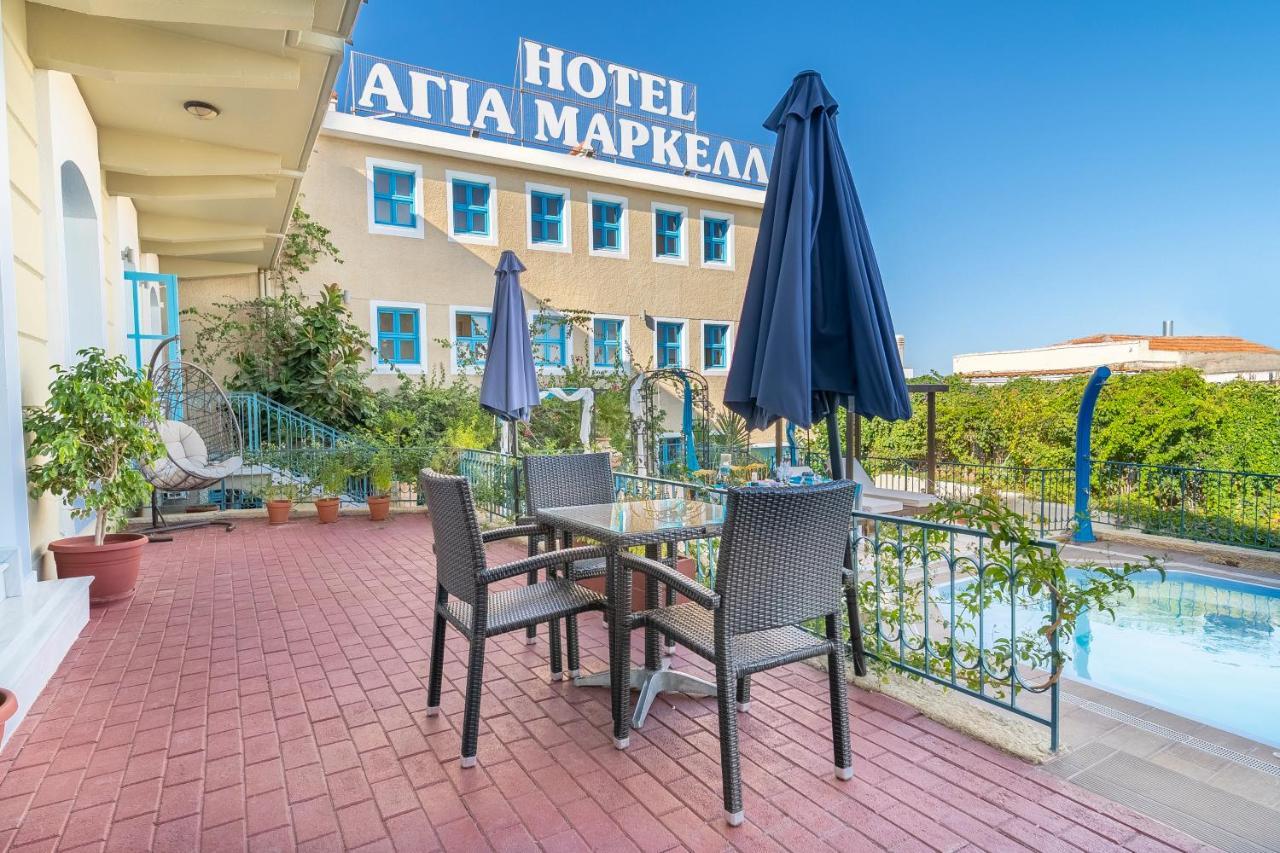 Agia Markella Hotel Vrontádos Buitenkant foto